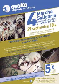 4 Marcha Solidaria contra el abandono y maltrato animal.